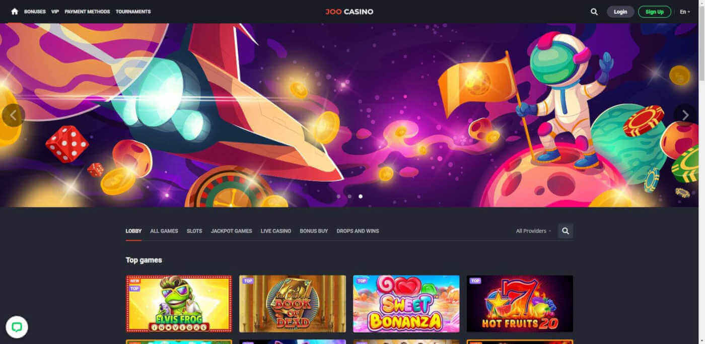 Joo Casino Games Review