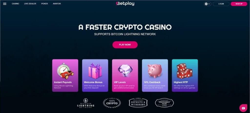 betplay.io desktop screenshot