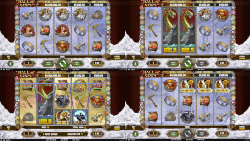 hall of gods slot online