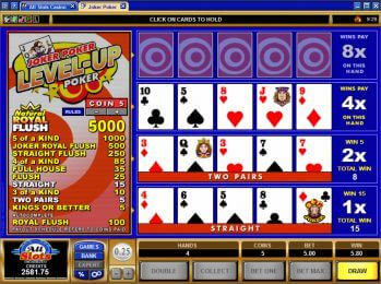 levelupjokerpoker online