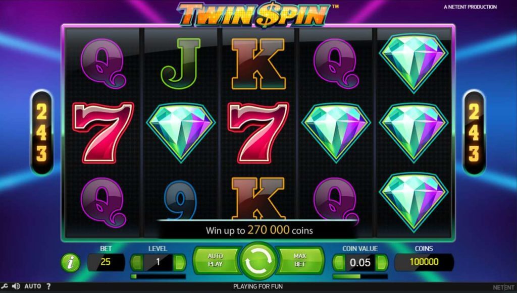 twin spin slot