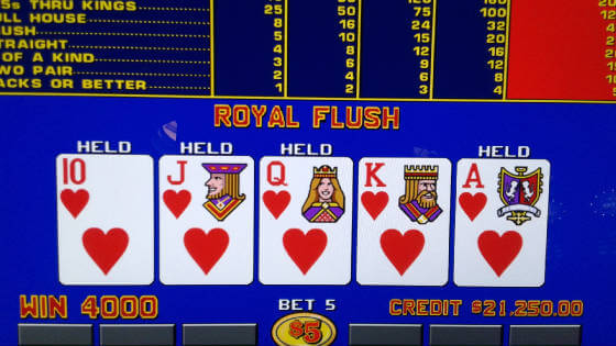 progressive video poker